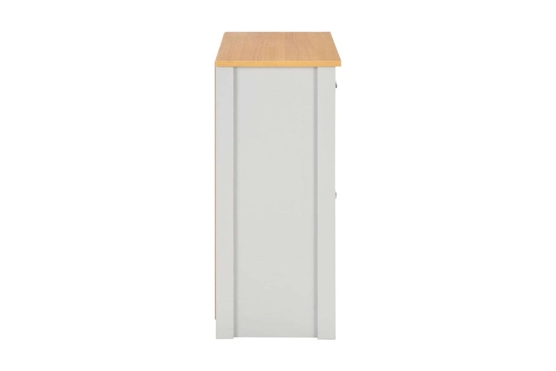 Skjenk grå 79x35x81 cm - Grå - Oppbevaring - Oppbevaringsmøbler - Sideboard & skjenker