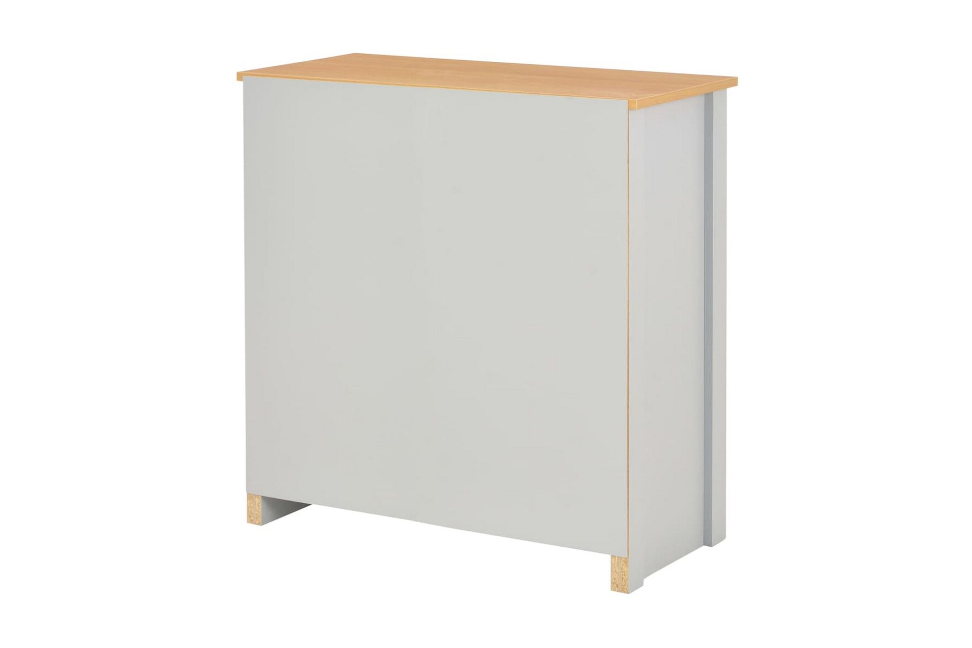 Skjenk grå 79x35x81 cm - Grå - Oppbevaring - Oppbevaringsmøbler - Sideboard & skjenker