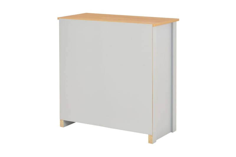 Skjenk grå 79x35x81 cm - Grå - Oppbevaring - Oppbevaringsmøbler - Sideboard & skjenker