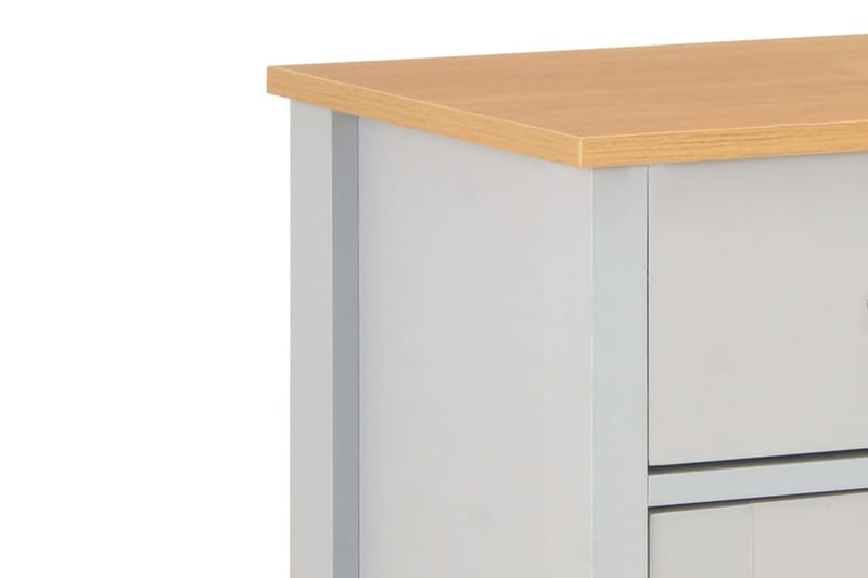 Skjenk grå 79x35x81 cm - Grå - Oppbevaring - Oppbevaringsmøbler - Sideboard & skjenker