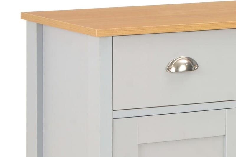 Skjenk grå 79x35x81 cm - Grå - Oppbevaring - Oppbevaringsmøbler - Sideboard & skjenker
