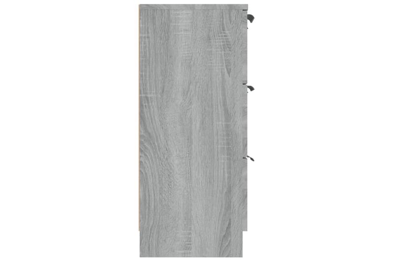 Skjenk grå sonoma 60x30x70 cm konstruert tre - Grå - Sideboard & skjenker