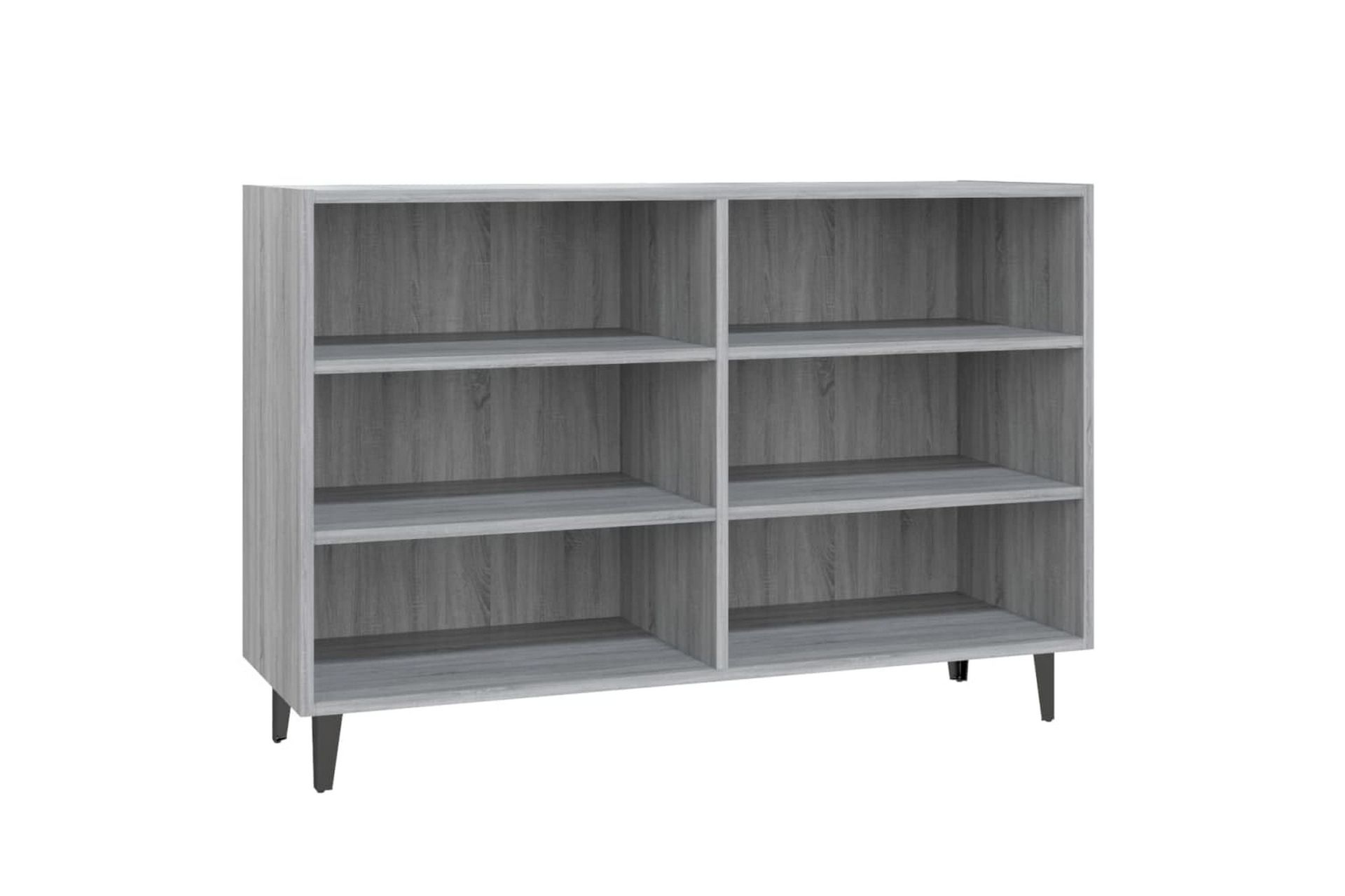 Skjenk grå sonoma eik 103,5x35x70 cm sponplate - Grå - Oppbevaring - Oppbevaringsmøbler - Sideboard & skjenker