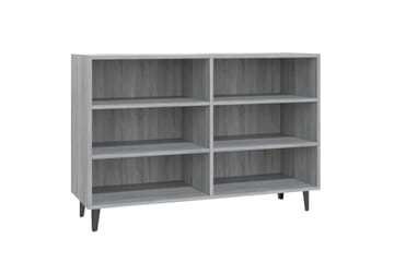 Skjenk grå sonoma eik 103,5x35x70 cm sponplate - Grå - Oppbevaring - Oppbevaringsmøbler - Sideboard & skjenker