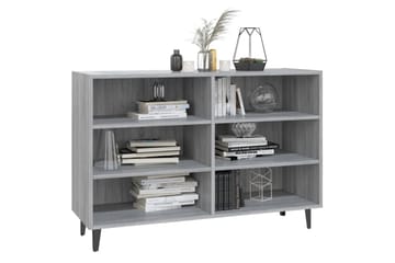 Skjenk grå sonoma eik 103,5x35x70 cm sponplate - Grå - Oppbevaring - Oppbevaringsmøbler - Sideboard & skjenker