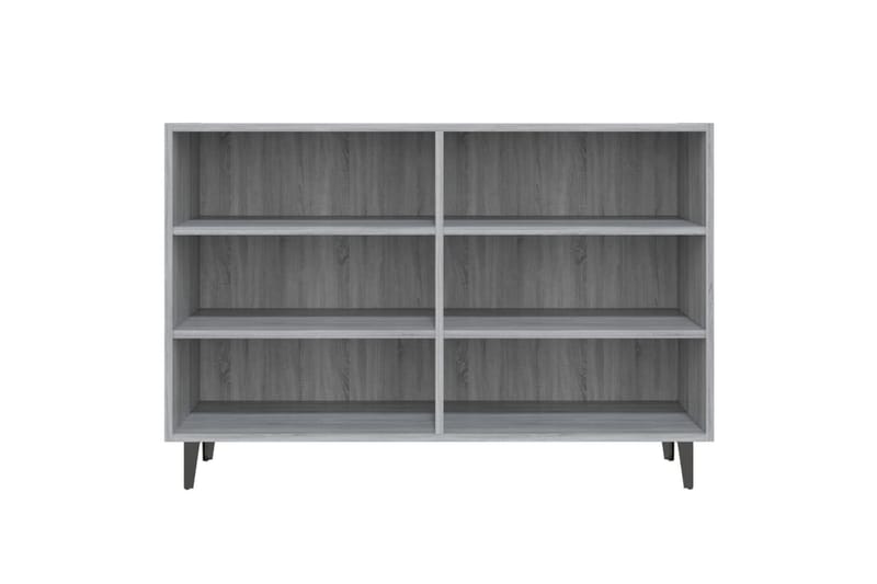 Skjenk grå sonoma eik 103,5x35x70 cm sponplate - Grå - Oppbevaring - Oppbevaringsmøbler - Sideboard & skjenker