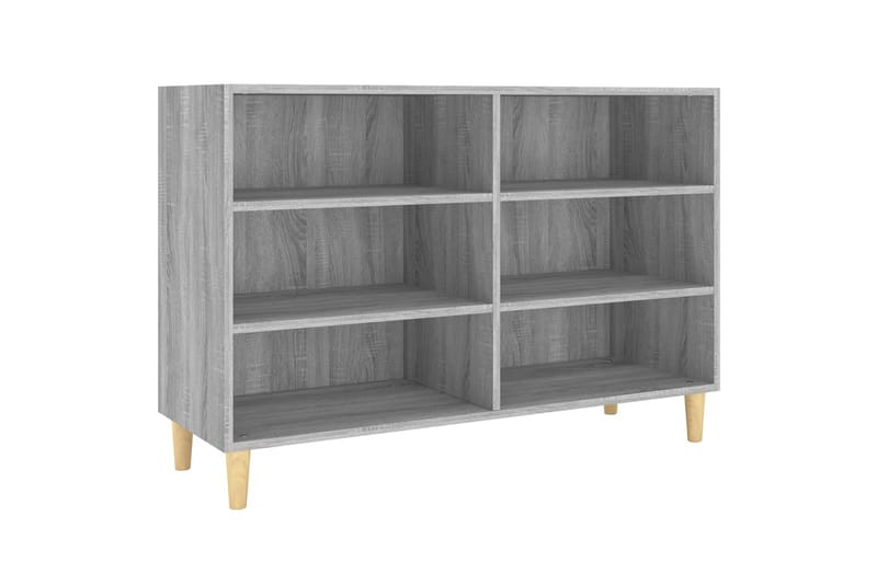 Skjenk grå sonoma eik 103,5x35x70 cm sponplate - Grå - Oppbevaring - Oppbevaringsmøbler - Sideboard & skjenker