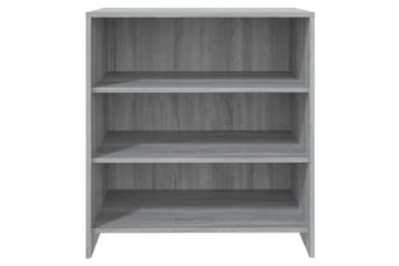 Skjenk grå sonoma eik 70x40,5x75 cm sponplate - Grå - Oppbevaring - Oppbevaringsmøbler - Sideboard & skjenker
