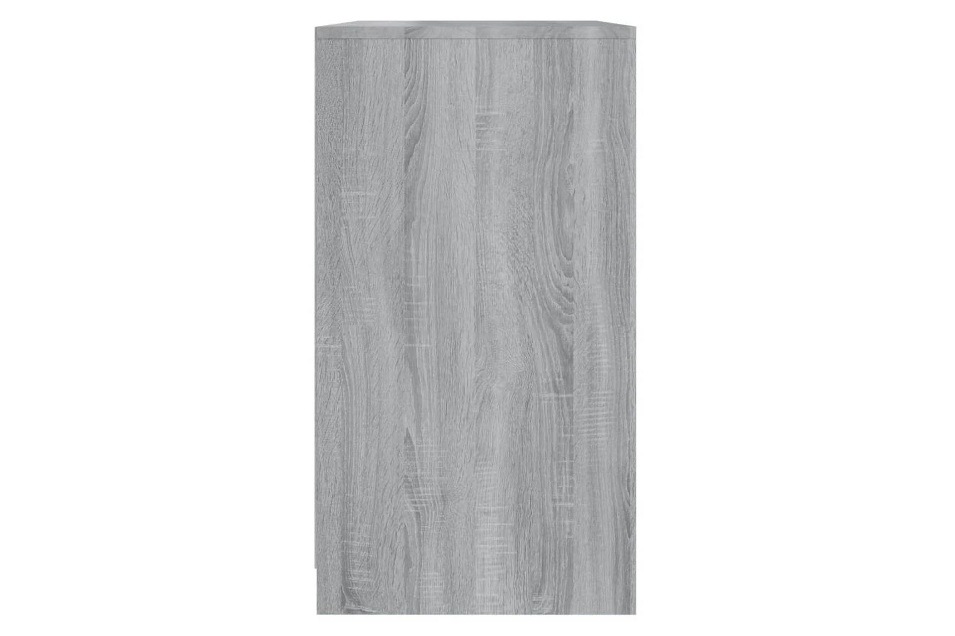 Skjenk grå sonoma eik 70x40,5x75 cm sponplate - Grå - Oppbevaring - Oppbevaringsmøbler - Sideboard & skjenker