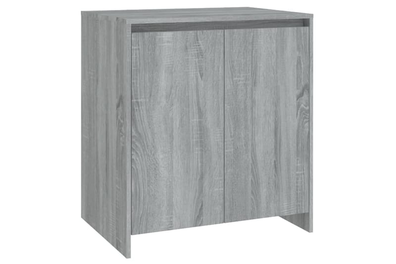 Skjenk grå sonoma eik 70x40x73,5 cm sponplate - Grå - Sideboard & skjenker