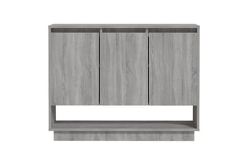 Skjenk grå sonoma eik 97x31x75 cm sponplate - Grå - Oppbevaring - Oppbevaringsmøbler - Sideboard & skjenker