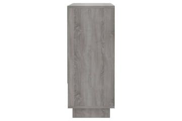 Skjenk grå sonoma eik 97x31x75 cm sponplate - Grå - Oppbevaring - Oppbevaringsmøbler - Sideboard & skjenker