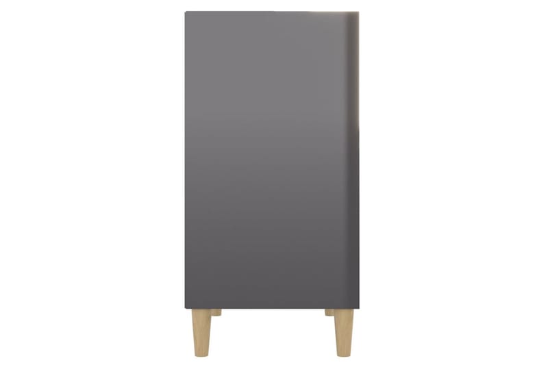 Skjenk høyglans grå 57x35x70 cm sponplate - Grå - Oppbevaring - Oppbevaringsmøbler - Sideboard & skjenker