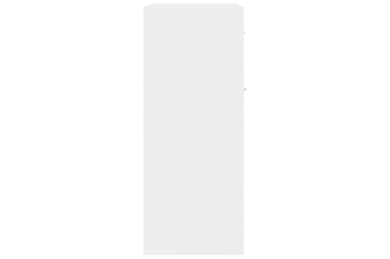 Skjenk høyglans hvit 60x30x75 cm sponplate - Oppbevaring - Oppbevaringsmøbler - Sideboard & skjenker