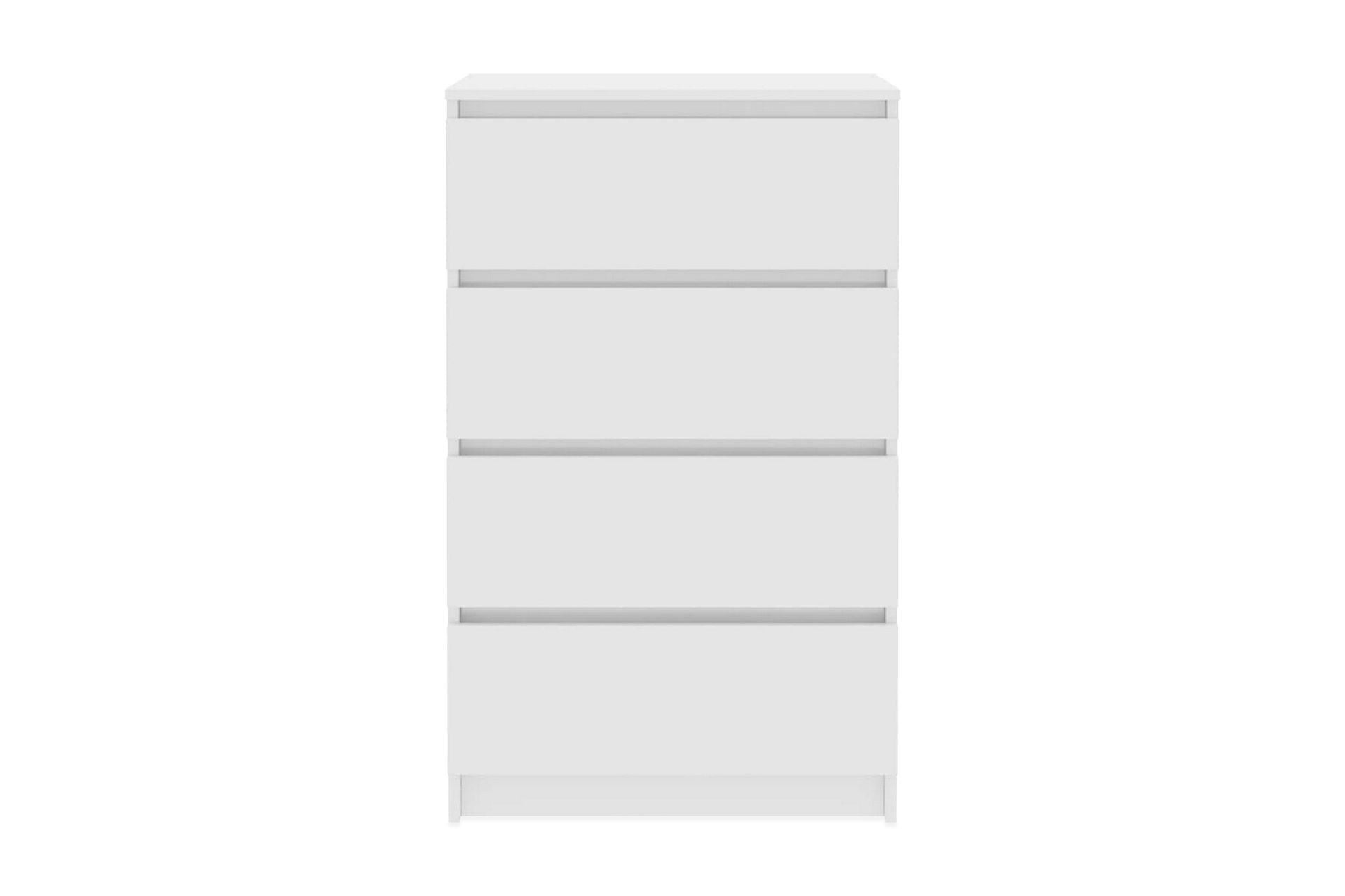 Skjenk høyglans hvit 60x35x98,5 cm sponplate - Oppbevaring - Oppbevaringsmøbler - Sideboard & skjenker