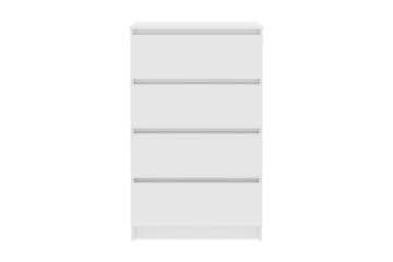 Skjenk høyglans hvit 60x35x98,5 cm sponplate - Oppbevaring - Oppbevaringsmøbler - Sideboard & skjenker