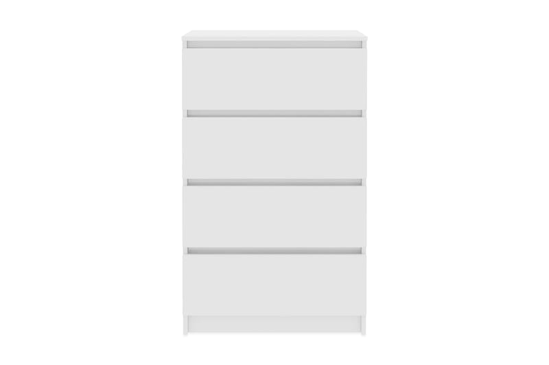 Skjenk høyglans hvit 60x35x98,5 cm sponplate - Oppbevaring - Oppbevaringsmøbler - Sideboard & skjenker