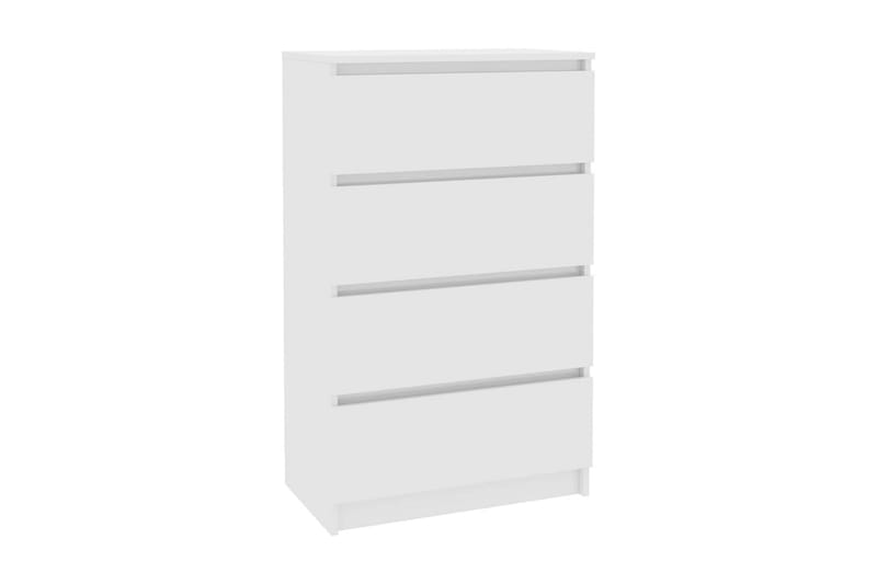 Skjenk høyglans hvit 60x35x98,5 cm sponplate - Oppbevaring - Oppbevaringsmøbler - Sideboard & skjenker