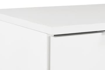 Skjenk høyglans hvit 71x35x76 cm sponplate - Hvit - Oppbevaring - Oppbevaringsmøbler - Sideboard & skjenker