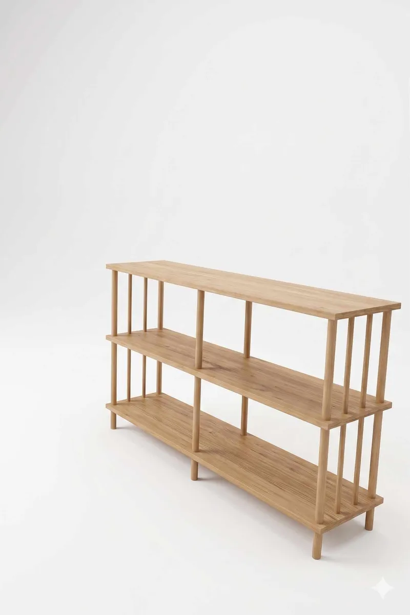 Skjenk Hanah Home Peka Wide (120 x 73 x 30 cm) Furu - Furu - Oppbevaring - Oppbevaringsmøbler - Sideboard & skjenker