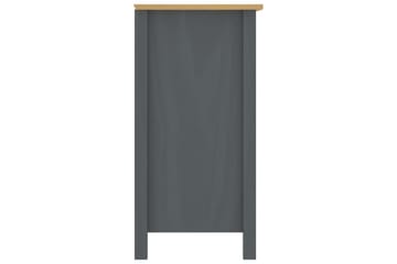 Skjenk Hill Range grå 125x40x80 cm heltre furu - Oppbevaring - Oppbevaringsmøbler - Sideboard & skjenker