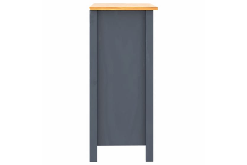 Skjenk Hill Range grå 46x35x80 cm heltre furu - Sideboard & skjenker