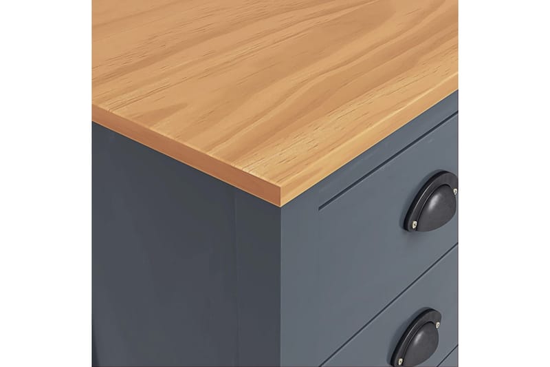 Skjenk Hill Range grå 46x35x80 cm heltre furu - Oppbevaring - Oppbevaringsmøbler - Sideboard & skjenker