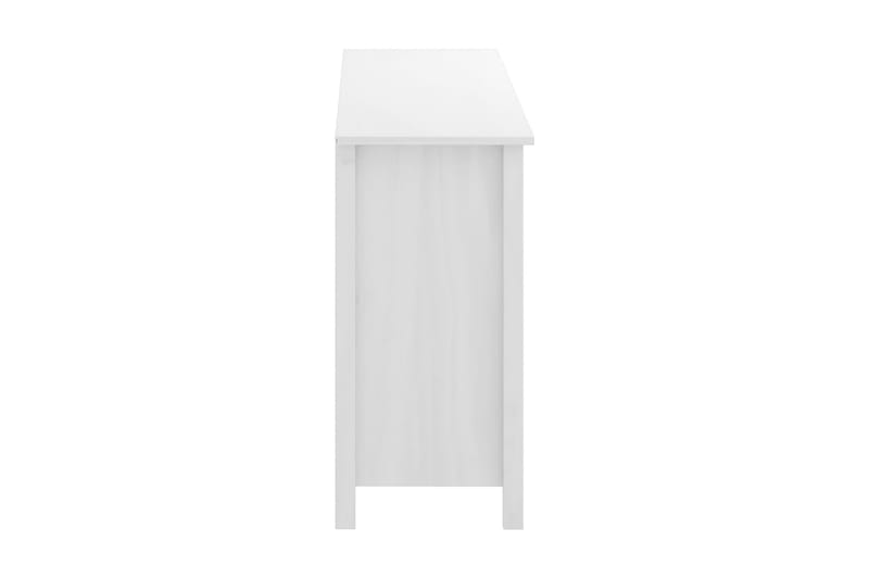 Skjenk Hill Range hvit 130x40x80 cm heltre furu - Oppbevaring - Oppbevaringsmøbler - Sideboard & skjenker