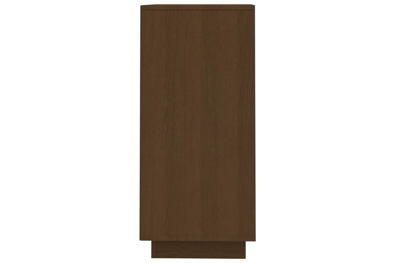 Skjenk honningbrun 60x34x75 cm heltre furu - Brun - Sideboard & skjenker