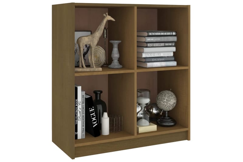 Skjenk honningbrun 70x33x76 cm heltre furu - Brun - Oppbevaring - Oppbevaringsmøbler - Sideboard & skjenker