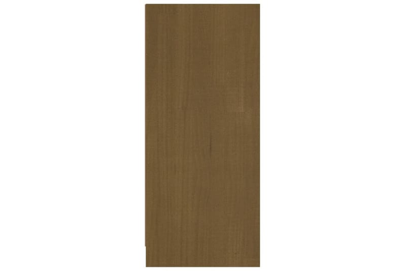Skjenk honningbrun 70x33x76 cm heltre furu - Brun - Sideboard & skjenker