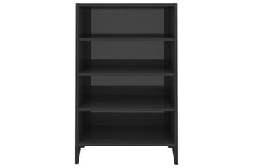Skjenk höyglans grå 57x35x90 cm sponplate - Grå - Oppbevaring - Oppbevaringsmøbler - Sideboard & skjenker