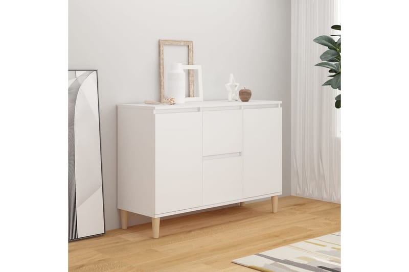 Skjenk hvit 103,5x35x70 cm sponplate - Hvit - Oppbevaring - Oppbevaringsmøbler - Sideboard & skjenker