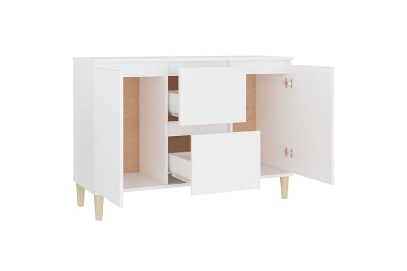 Skjenk hvit 103,5x35x70 cm sponplate - Hvit - Oppbevaring - Oppbevaringsmøbler - Sideboard & skjenker