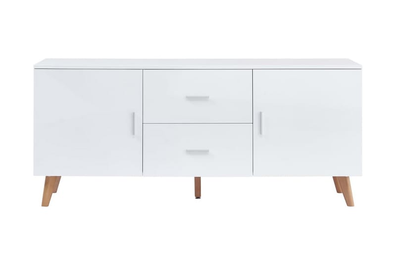 Skjenk hvit 160x40x70 cm MDF - Oppbevaring - Oppbevaringsmøbler - Sideboard & skjenker