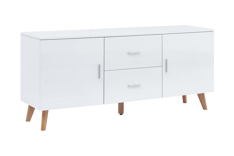 Skjenk hvit 160x40x70 cm MDF - Oppbevaring - Oppbevaringsmøbler - Sideboard & skjenker