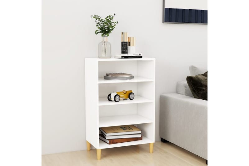 Skjenk hvit 57x35x90 cm sponplate - Hvit - Oppbevaring - Oppbevaringsmøbler - Sideboard & skjenker