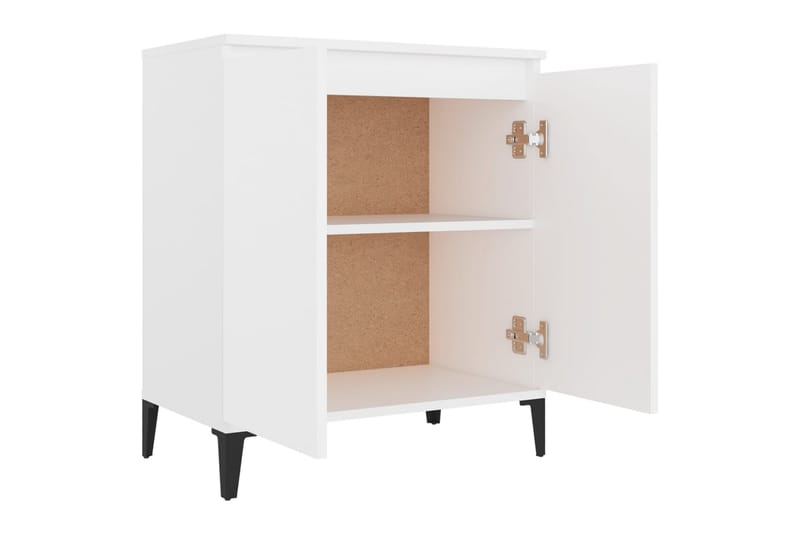 Skjenk hvit 60x35x70 cm sponplate - Hvit - Oppbevaring - Oppbevaringsmøbler - Sideboard & skjenker