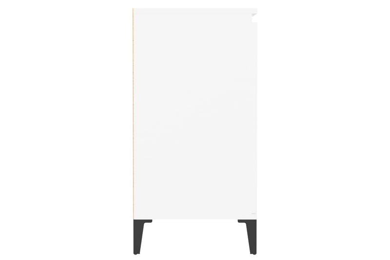 Skjenk hvit 60x35x70 cm sponplate - Hvit - Sideboard & skjenker