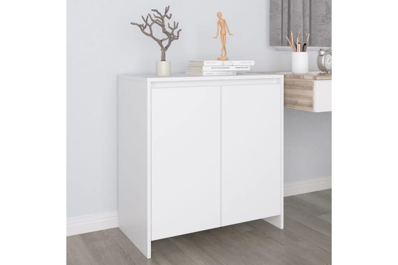 Skjenk hvit 70x40x73,5 cm sponplate - Hvit - Oppbevaring - Oppbevaringsmøbler - Sideboard & skjenker