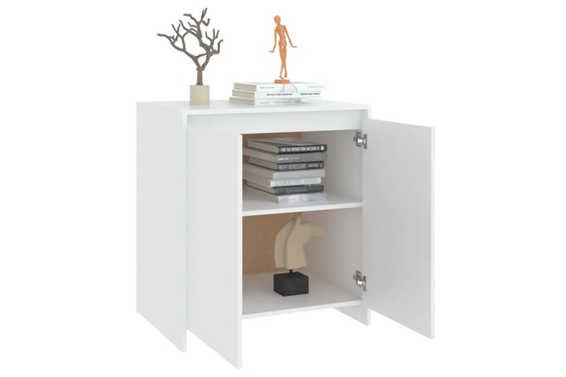 Skjenk hvit 70x40x73,5 cm sponplate - Hvit - Oppbevaring - Oppbevaringsmøbler - Sideboard & skjenker