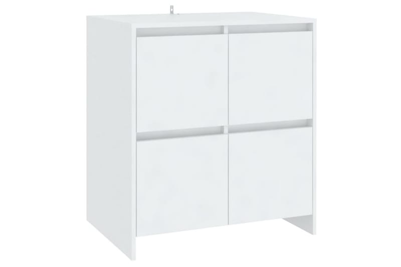 Skjenk hvit 70x41x75 cm sponplate - Hvit - Oppbevaring - Oppbevaringsmøbler - Sideboard & skjenker
