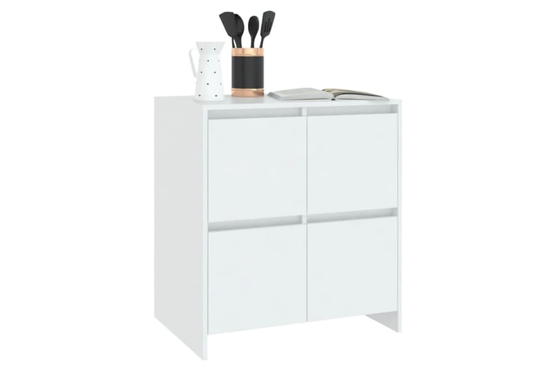 Skjenk hvit 70x41x75 cm sponplate - Hvit - Oppbevaring - Oppbevaringsmøbler - Sideboard & skjenker