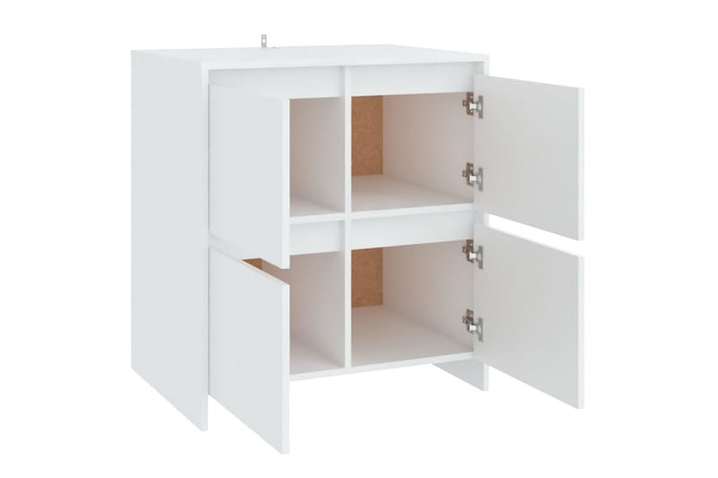 Skjenk hvit 70x41x75 cm sponplate - Hvit - Oppbevaring - Oppbevaringsmøbler - Sideboard & skjenker