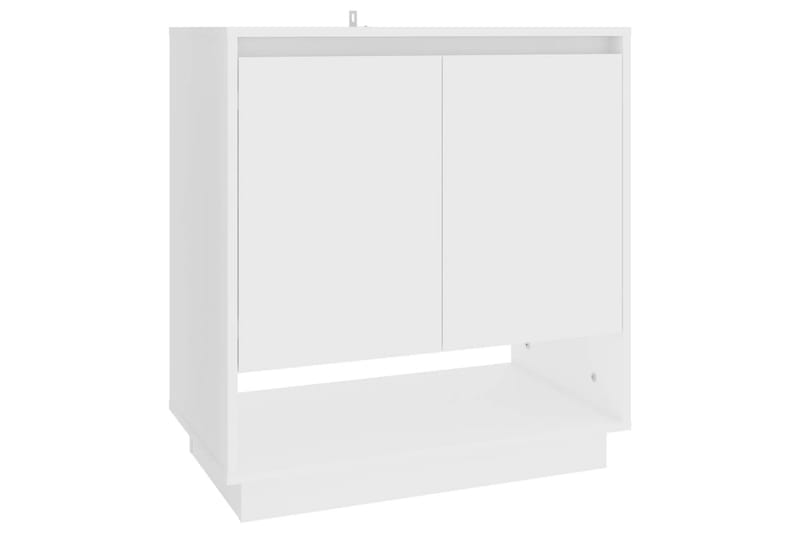 Skjenk hvit 70x41x75 cm sponplate - Hvit - Sideboard & skjenker