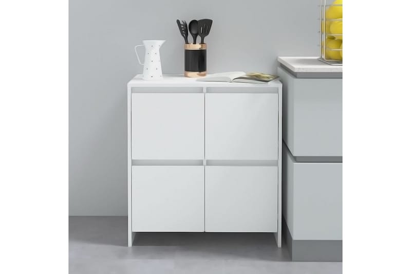 Skjenk hvit 70x41x75 cm sponplate - Hvit - Oppbevaring - Oppbevaringsmøbler - Sideboard & skjenker