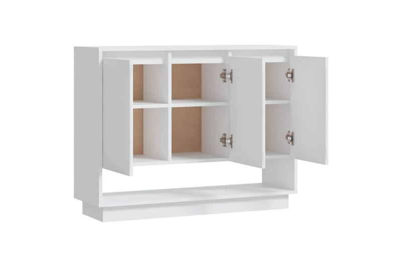 Skjenk hvit 97x31x75 cm sponplate - Hvit - Oppbevaring - Oppbevaringsmøbler - Sideboard & skjenker
