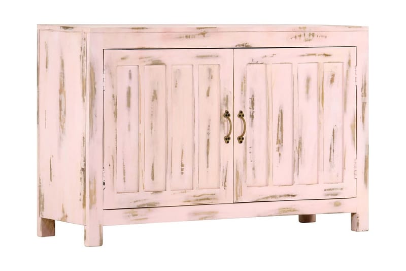 Skjenk lyserosa 110x35x70 cm heltre mango - Oppbevaring - Oppbevaringsmøbler - Sideboard & skjenker
