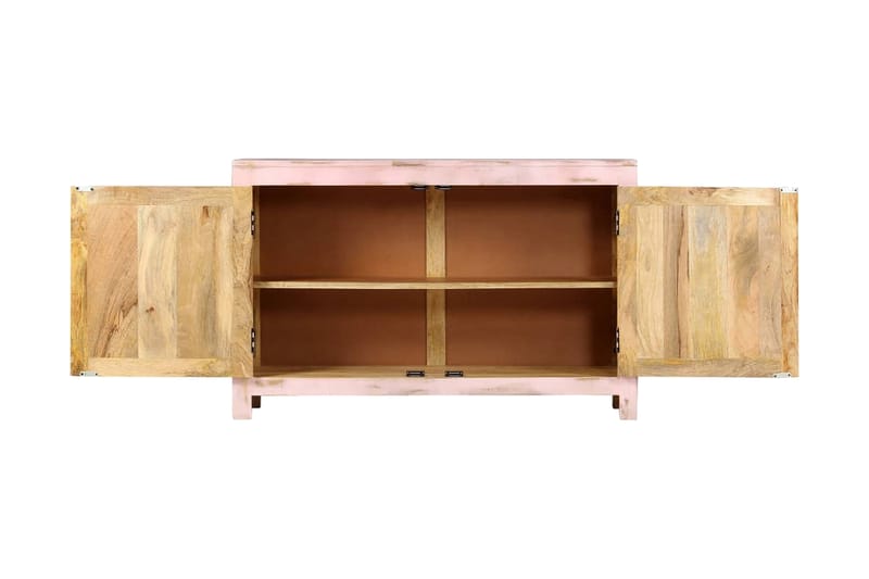 Skjenk lyserosa 110x35x70 cm heltre mango - Oppbevaring - Oppbevaringsmøbler - Sideboard & skjenker