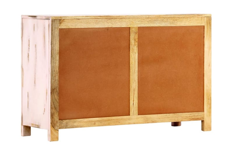 Skjenk lyserosa 110x35x70 cm heltre mango - Oppbevaring - Oppbevaringsmøbler - Sideboard & skjenker